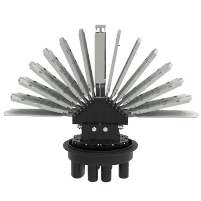 384 코어 퓨전 스플라이서 케이블 합동 폐쇄 광섬유 연결 상자 네트워크 FTTH