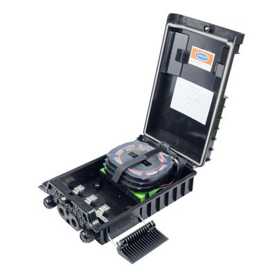 SC 커넥터 광섬유 종료 상자 야외 IP65 벽 기둥 장착 액세스
