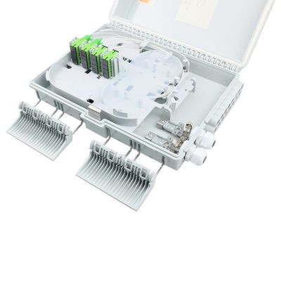 16 포트 SC 커넥터 FTTH 외관 네트워크 유통용 광섬유 종료 상자