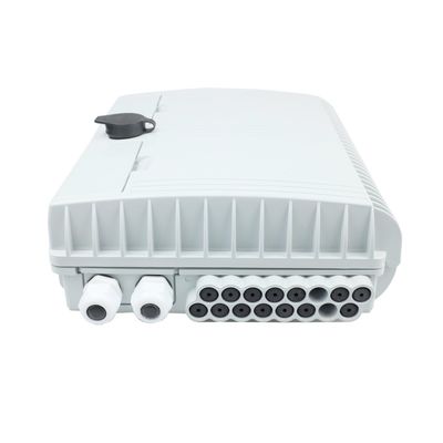 16 포트 SC 커넥터 FTTH 외관 네트워크 유통용 광섬유 종료 상자