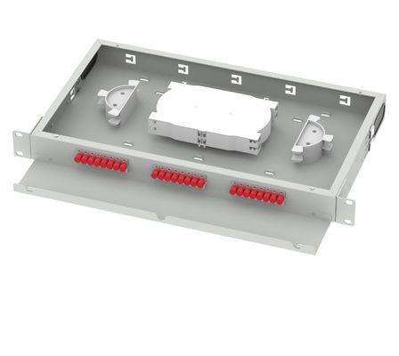 최고 24 포트 FC UPC 광학 배포 프레임 19 인치 패치 패널 네트워크 FTTX 5