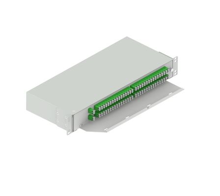 네트워크 및 FTTX 애플리케이션을위한 최고의 19 인치 LC APC 스윙 타입 광섬유 분단기 5