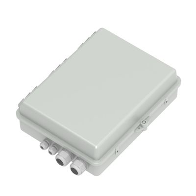 회색 4 포트 광섬유 유통 상자 IP65 네트워크 모델의 야외용 방수
