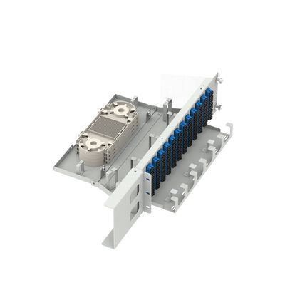 데이터 센터 19 인치 스윙 타입 96 코어 SC UPC 광섬유 패치 패널 광 장비 5