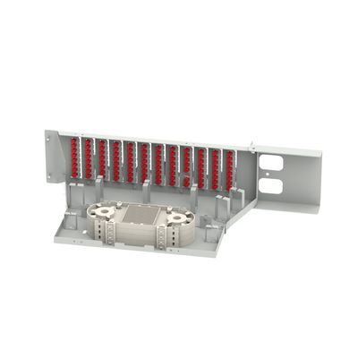 19인치 광섬유 장비-UPC 타입 96 코어 네트워크 ODN용 스윙 광 패치 패널