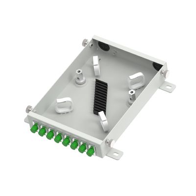 네트워크 및 유통용 알루미늄으로 만든 8 코어 광섬유 FTTH 터미널 박스
