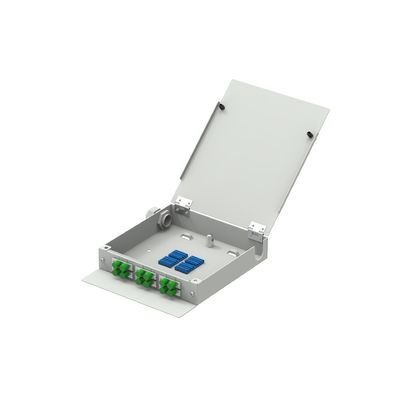 네트워크 ODN용 냉불철 12 코어 FC APC 타입 광섬유 FTTH 터미널 박스