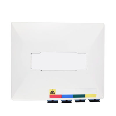 실내 4 코어 UPC 플라스틱 광섬유 얼굴판 소켓 패널 100*80*30mm 크기