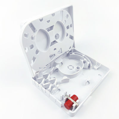 직선 2 코어 UPC 광섬유 전면판 소켓 패널 FC 플라스틱 실내 네트워크