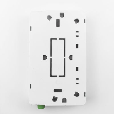 벽에 장착된 2 코어 FC APC 플라스틱 광섬유 장판 소켓 패널 실내용