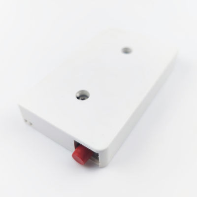 2 코어 FTTH 네트워크용 UPC 플라스틱 광섬유 전면판 소켓 패널 흰색 / 회색