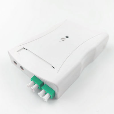 회색 LC APC 플라스틱 광섬유 전면판 소켓 패널 실내 네트워크 2 코어