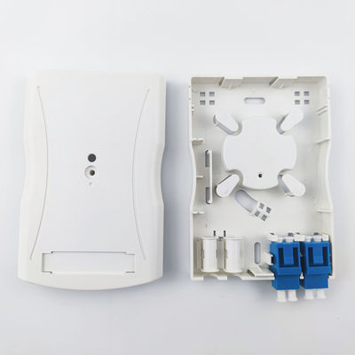 2 코어 광섬유 소켓 패널 실내 FTTH 네트워크 애플리케이션을 위해 벽에 장착