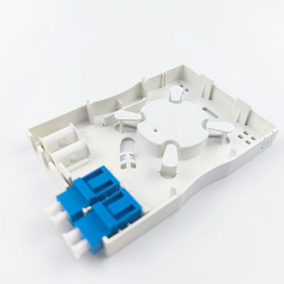 2 코어 광섬유 소켓 패널 실내 FTTH 네트워크 애플리케이션을 위해 벽에 장착