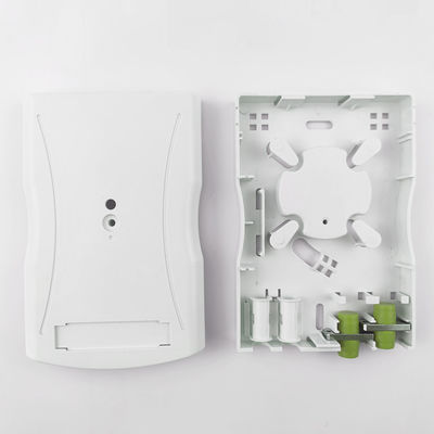 2 코어 FC/APC 플라스틱 광섬유 안면판 소켓 패널 실내 유선 LAN 네트워크