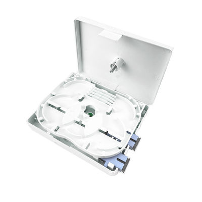 네트워크 회색 2 코어 UPC 플라스틱 광섬유 얼굴판 소켓 패널 SC 실내용