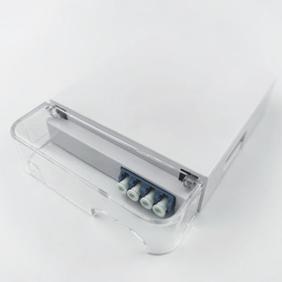 2 코어 LC / UPC 플라스틱 광섬유 얼굴판 소켓 패널 FTTH 네트워크의 실내용