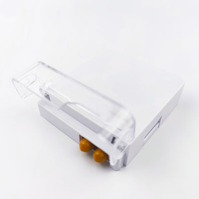 FTTH 네트워크 실내 APC 플라스틱 광섬유 얼굴판 소켓 패널 2 코어 ST 5