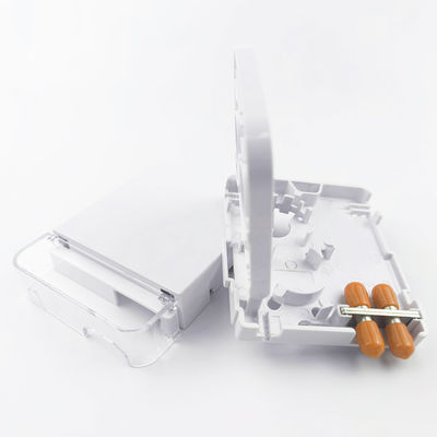 FTTH 네트워크 실내 APC 플라스틱 광섬유 얼굴판 소켓 패널 2 코어 ST 5