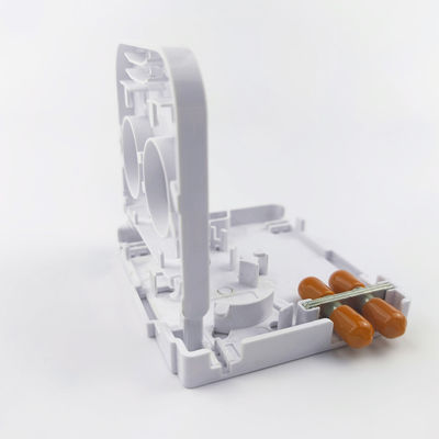 FTTH 네트워크 실내 APC 플라스틱 광섬유 얼굴판 소켓 패널 2 코어 ST 5