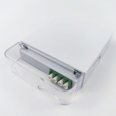 장시간 광섬유 연결을 위한 2핵 LC APC 플라스틱 얼굴판 소켓 패널