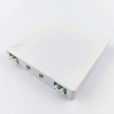 2 코어 LC APC FTTH 네트워크의 실내용 플라스틱 전면판 광섬유 소켓 패널