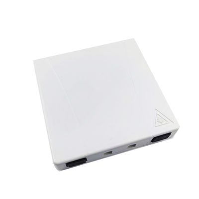 2 코어 UPC 플라스틱 광섬유 FTTH 네트워크의 실내용 소켓 패널