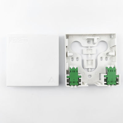 가장 좋은 2 코어 LC APC 유무선 광섬유 전면판 소켓 패널