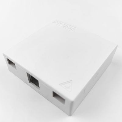 2 코어 FC UPC 플라스틱 광섬유 안면판 소켓 패널 실내 네트워크 FTTH 선택