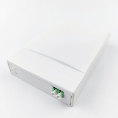 2 코어 LC APC 플라스틱 광섬유 FTTH 백시간 5 년