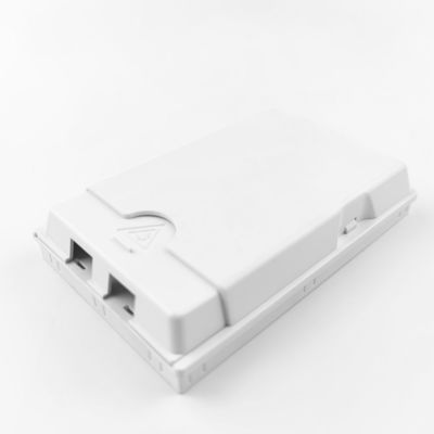 FTTH 애플리케이션 2 코어 플라스틱 광섬유 전면판 소켓 패널 131*84*24 ABS/PC