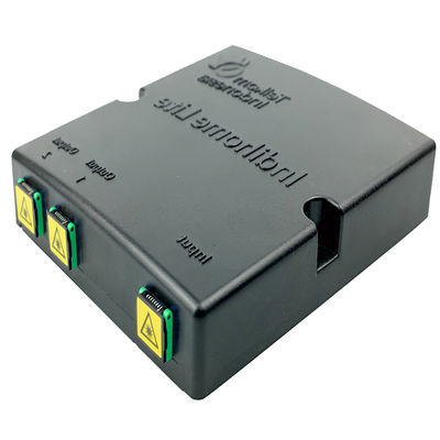 FTTH 2 코어 SC APC 플라스틱 광섬유 스플리터 3 시간 소켓 패널