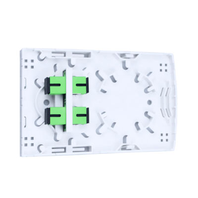 2 코어 플라스틱 광섬유 얼굴판 소켓 패널