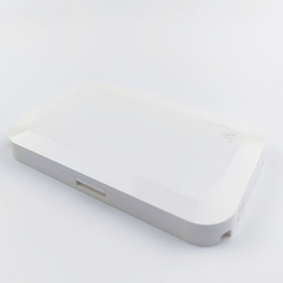 1 포트 그레이 APC FTTH 네트워크의 실내용 플라스틱 광섬유 전면판 소켓 패널