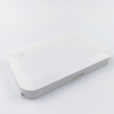 실내 FTTH 네트워크용 흰색/ 회색 FC APC 플라스틱 광섬유 전면판 소켓 패널