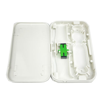 1 코어 SC APC 플라스틱 광섬유 전면판 소켓 패널 실내 FTTH 네트워크 설정