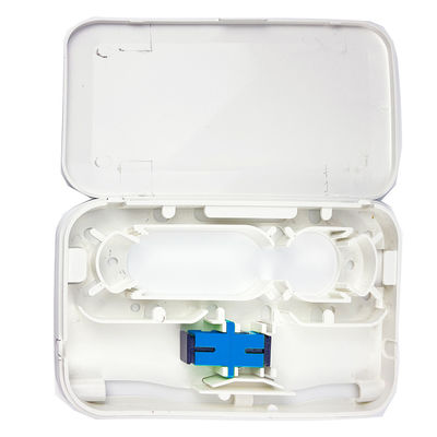 FTTH 네트워크 애플리케이션 백색 실내용 플라스틱 광섬유 표면판 소켓 패널