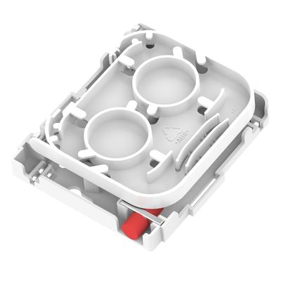 WHITE 1 코어 FC UPC 타입 광섬유 얼굴판 5 FTTH 네트워크의 실내용