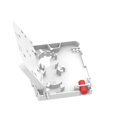 WHITE 1 코어 FC UPC 타입 광섬유 얼굴판 5 FTTH 네트워크의 실내용