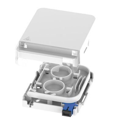 115*86*22mm 광섬유 소켓 패널 콤팩트 실내 FTTH 네트워크 설치