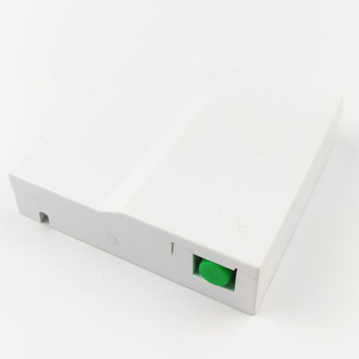 회색 FTTH 네트워크 성능을 위한 최고의 1 코어 FC APC 플라스틱 광섬유 소켓 패널