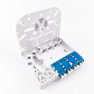 102*81*30mm LC/UPC 실내 FTTH 네트워크용 플라스틱 광섬유 전면판 소켓 패널