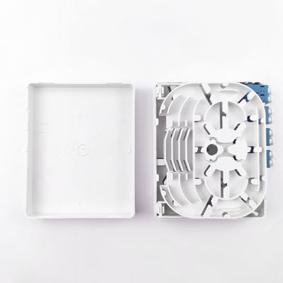 102*81*30mm LC/UPC 실내 FTTH 네트워크용 플라스틱 광섬유 전면판 소켓 패널