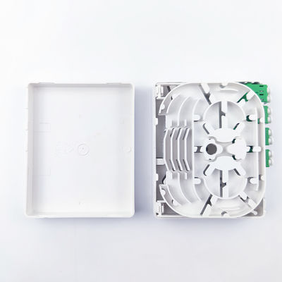 FTTH 네트워크 호환 광섬유 소켓 패널 4 코어 ABS PC 재료 실내용