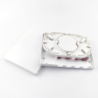 FC/UPC 플라스틱 광섬유 얼굴판 소켓 패널 실내 네트워크 FTTH 4 코어