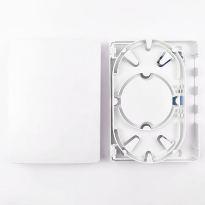 150*110*30mm FTTH 네트워크 실내 4 코어 LC UPC 플라스틱 광섬유 얼굴판 소켓 패널
