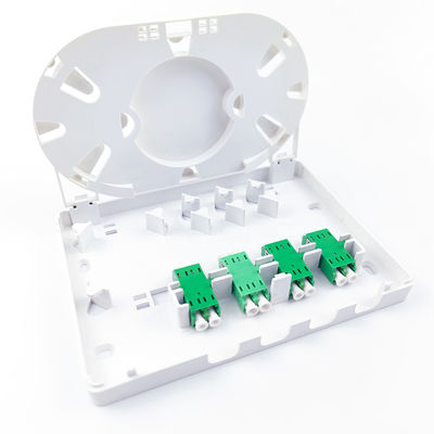 5 광섬유 전면판 소켓 패널 4 PC/ABS로 만든 FTTH 네트워크의 실내용 코어