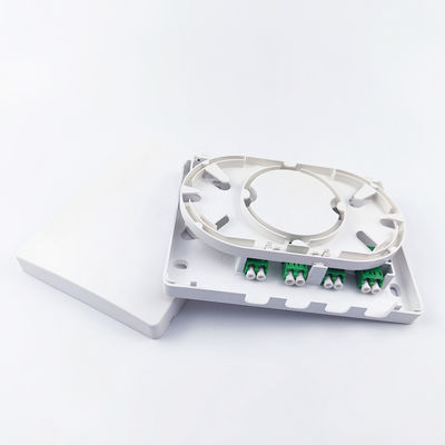 5 광섬유 전면판 소켓 패널 4 PC/ABS로 만든 FTTH 네트워크의 실내용 코어