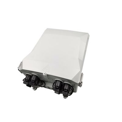24Cores IP65 FTTH 벽에 장착된/극에 장착된 광섬유 배포 상자 PC ABS 재료