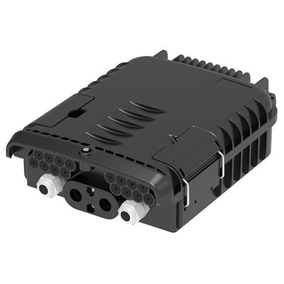 고밀도 IP65 벽/몰 장착 24/36 코어용 ABS PC 광섬유 유통 상자